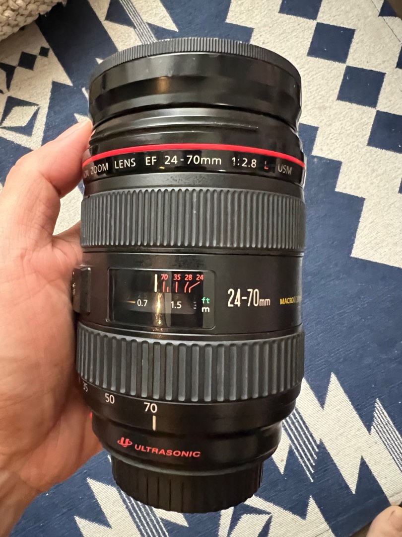 Canon EF 24-70 mm 2.8 1代- 平售, 攝影器材, 鏡頭及裝備- Carousell