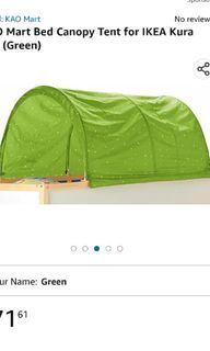 Canopy tent for IKEA KURA BED