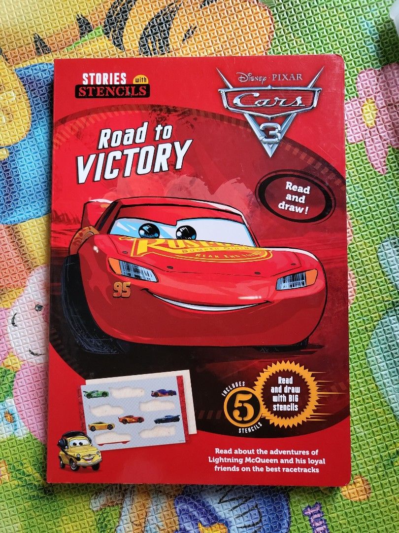 Cars disney pixar, Buku & Alat Tulis, Buku Anak-Anak di Carousell