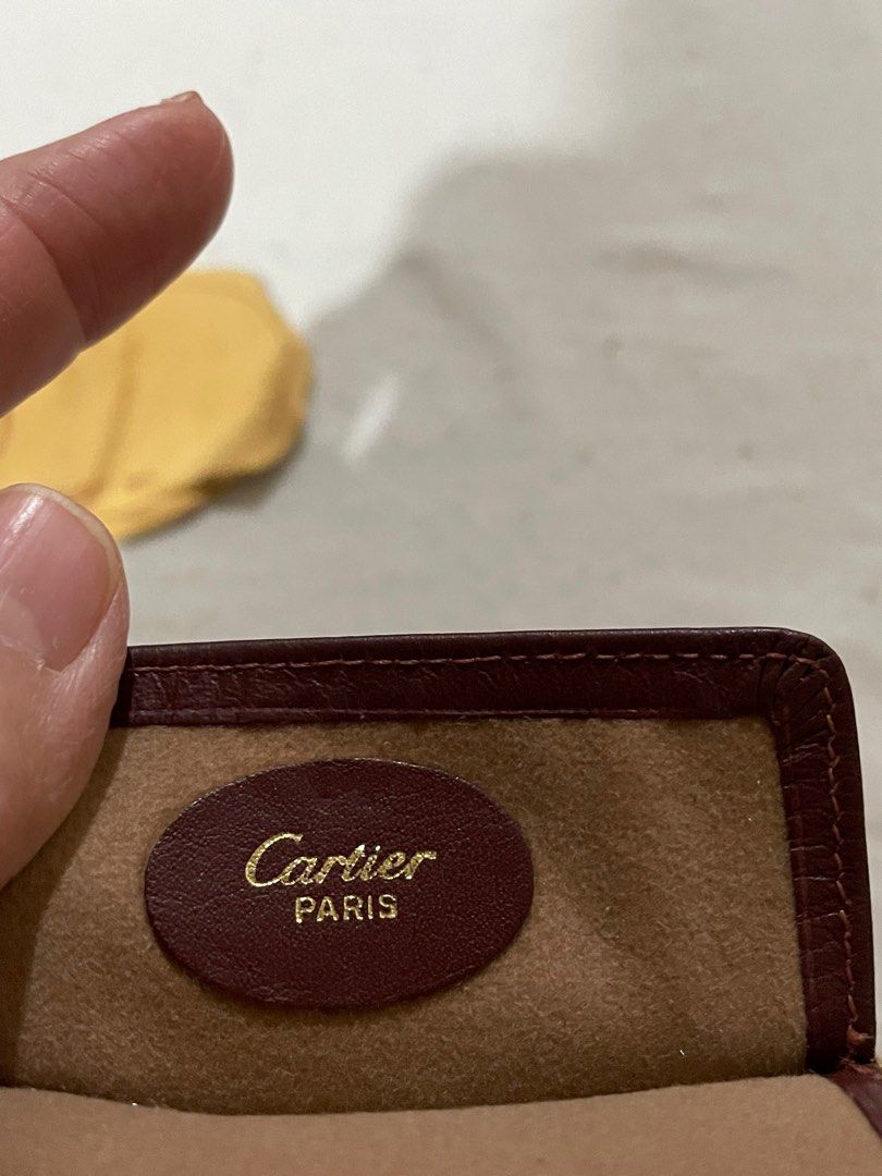 Cartier eyeglass case clearance