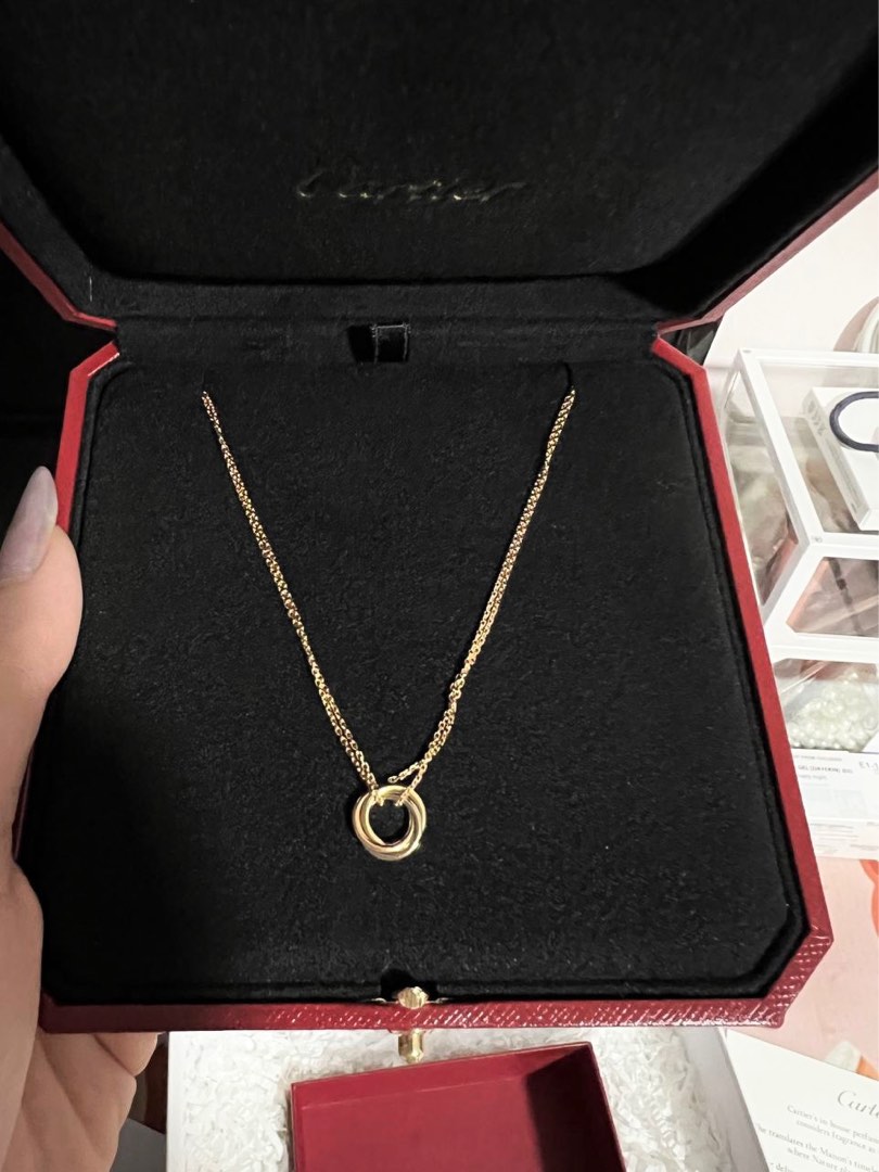 Cartier trinity necklace on sale