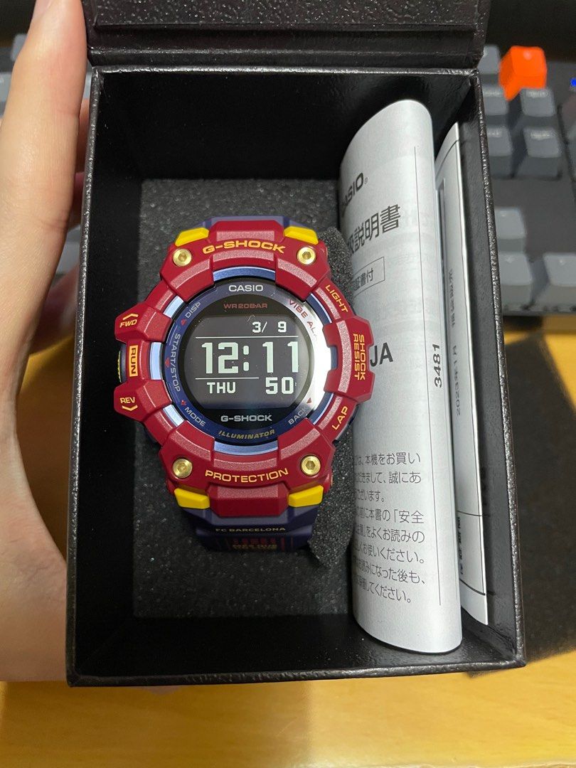 清貨］［購自日本］ Casio G-shock GBD-100BAR-4JR, 名牌, 手錶- Carousell