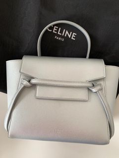 Celine Pico Belt Bag Grey, 名牌, 手袋及銀包- Carousell