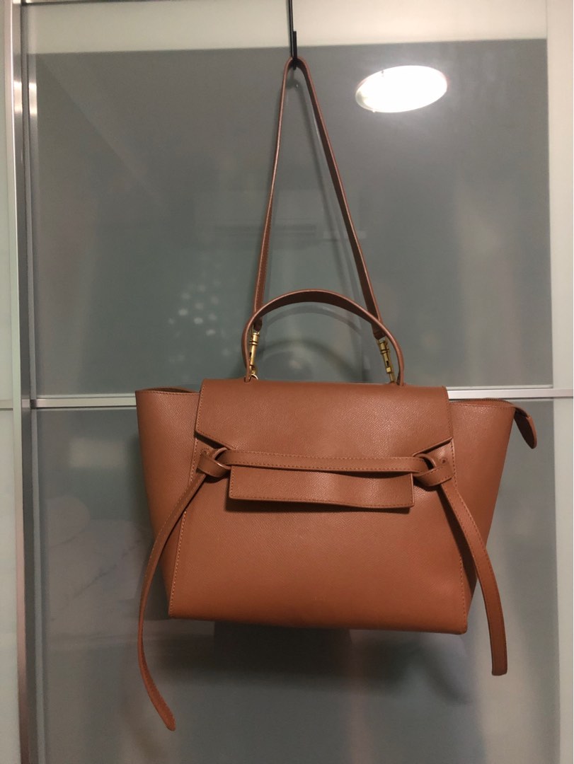 Celine belt cheap bag camel