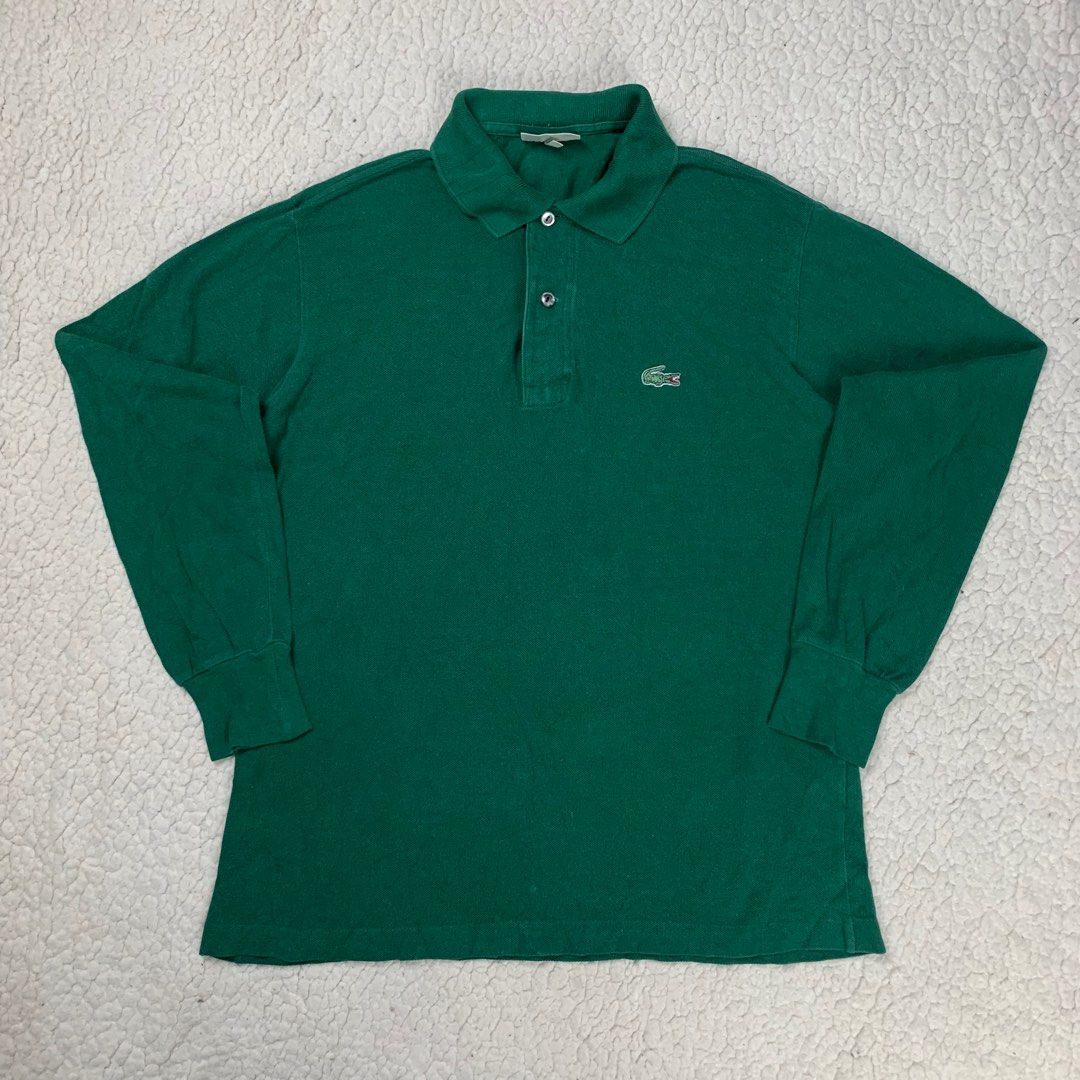 Polo long deals sleeve lacoste