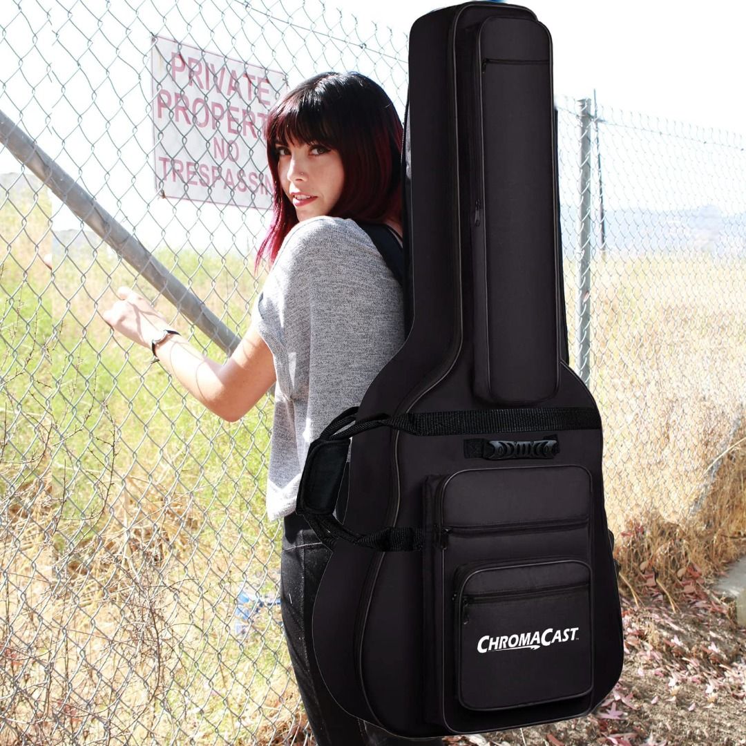 Chromacast electric guitar padded gig clearance bag