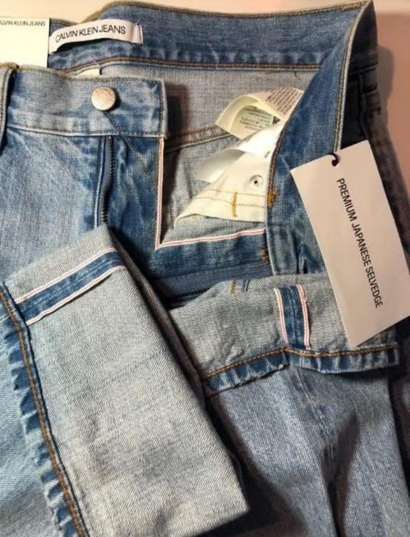 CK jeans kepala kain japan straight Men s Fashion Bottoms Jeans