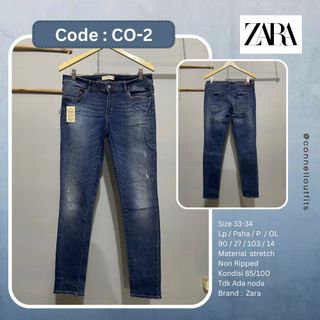 CO-02 Zara Jeans Size 33-34