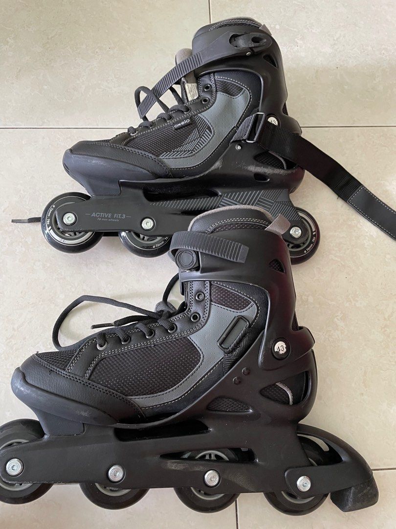 Complete set of used roller blades for sale, Sports Equipment, Sports