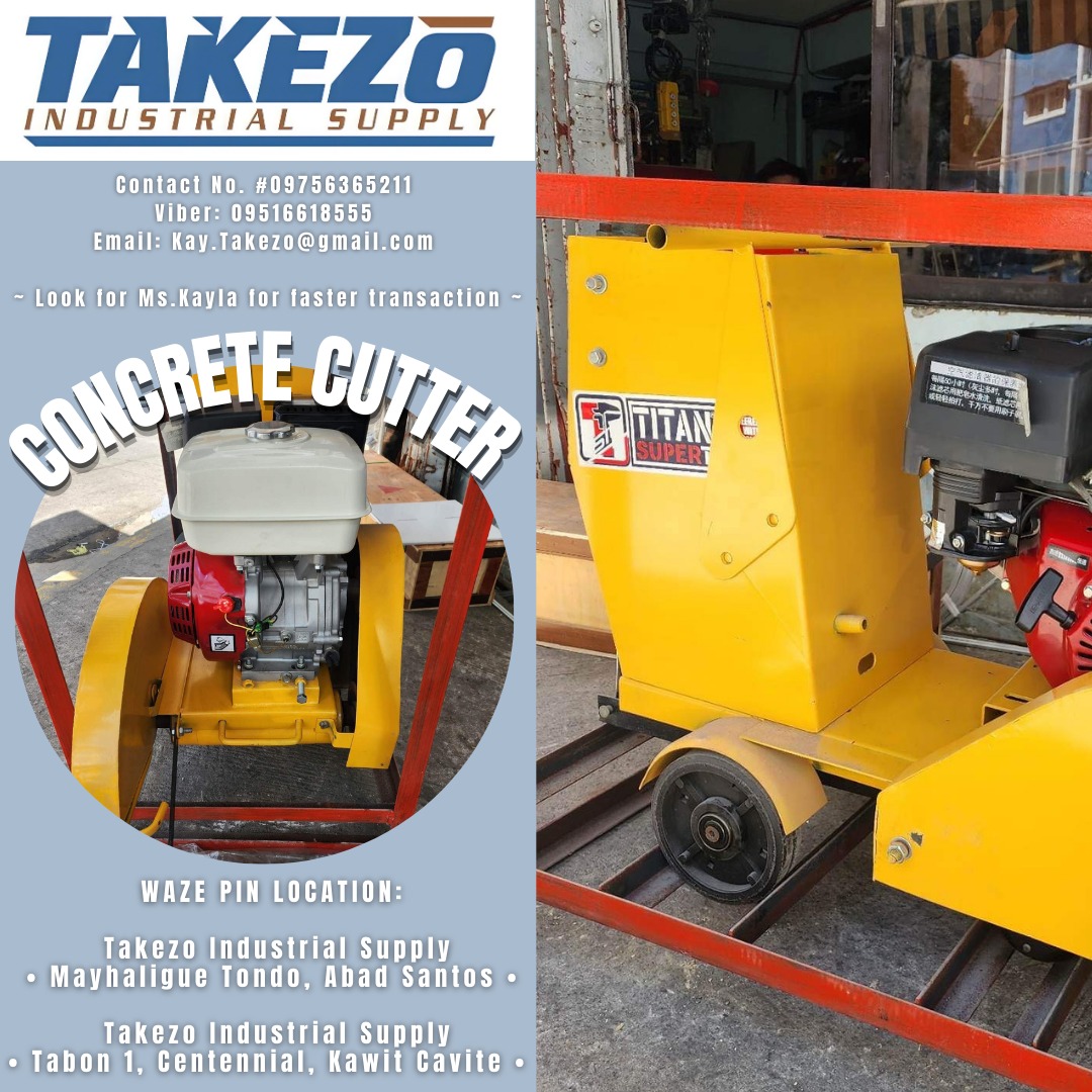 CONCRETE CUTTER - ENGINE DRIVEN, Commercial & Industrial, Construction ...
