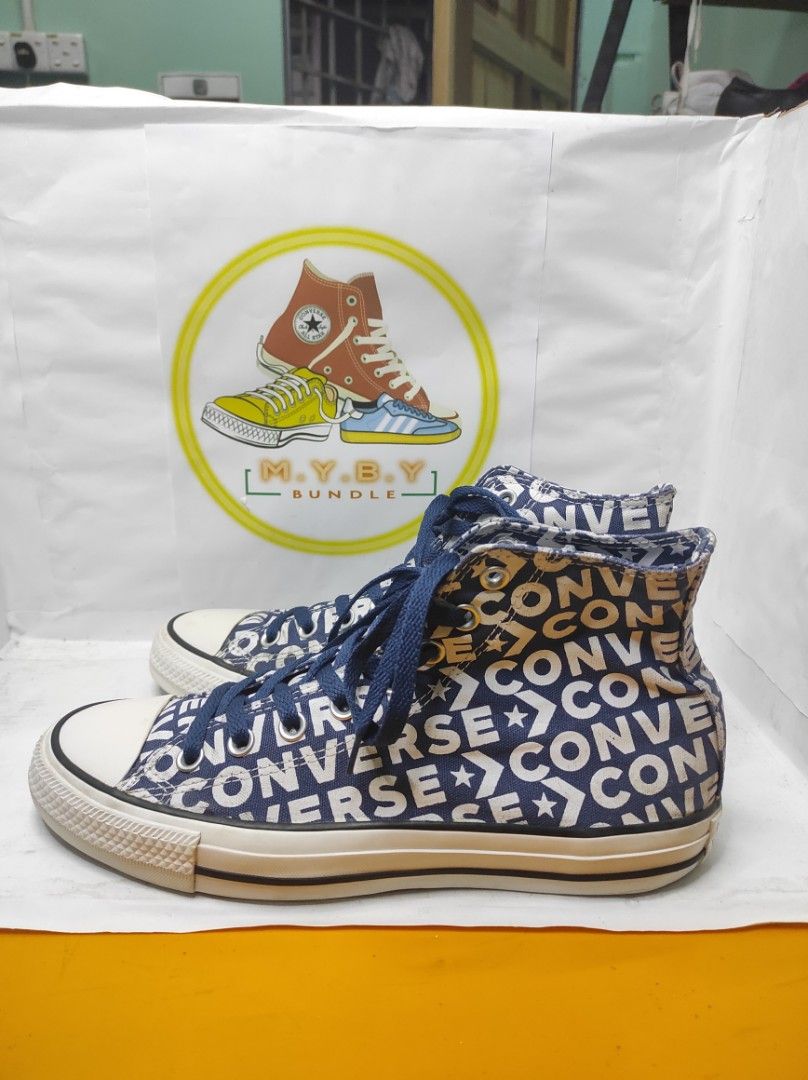 Converse All Star Navy Wordmark size 7.5uk 41eur 26cm Men s