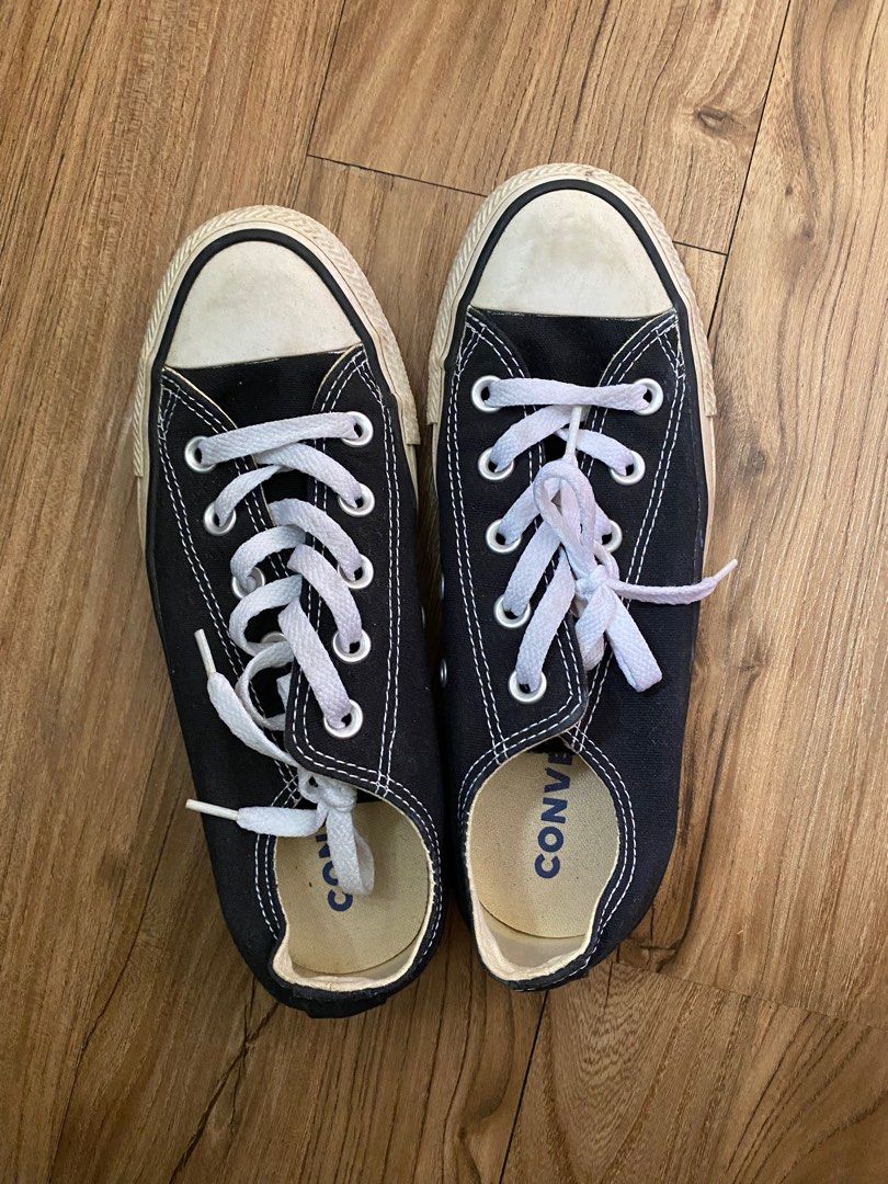 Converse Taylor All Star Classic Low Top Black Women s Fashion Footwear Sneakers on Carousell