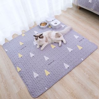 Mat for Dog/Pet/Cat/Rabbits, 1.6mm Thick Waterproof Non Slip, Pet Carpet  Pads, Floor Mat Protector for Chairs, Easy to Clean Rug for Pet Pen/Water