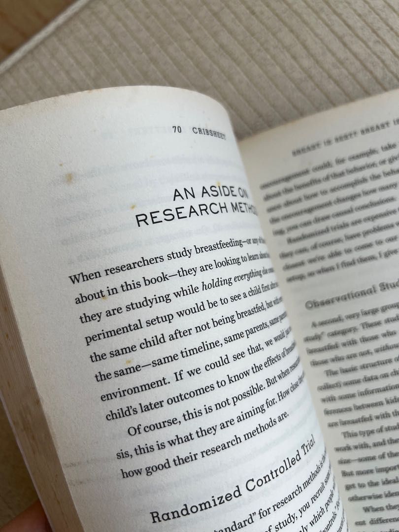 CRIBSHEET Emily Oster, Hobbies & Toys, Books & Magazines, Fiction