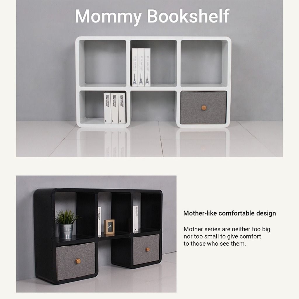 CUBICS 2 Daddy Mommy Baby Bookshelf Furniture Bookcase DIY Rack ...