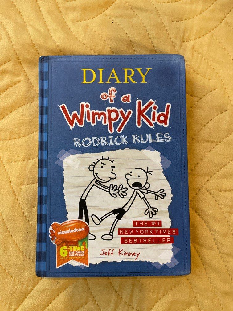 Diary of a Wimpy Kid: Rodrick Rules (book 2), Hardbound. Jeff Kinney ,  Hobbies & Toys, Books & Magazines, Fiction & Non-Fiction on Carousell