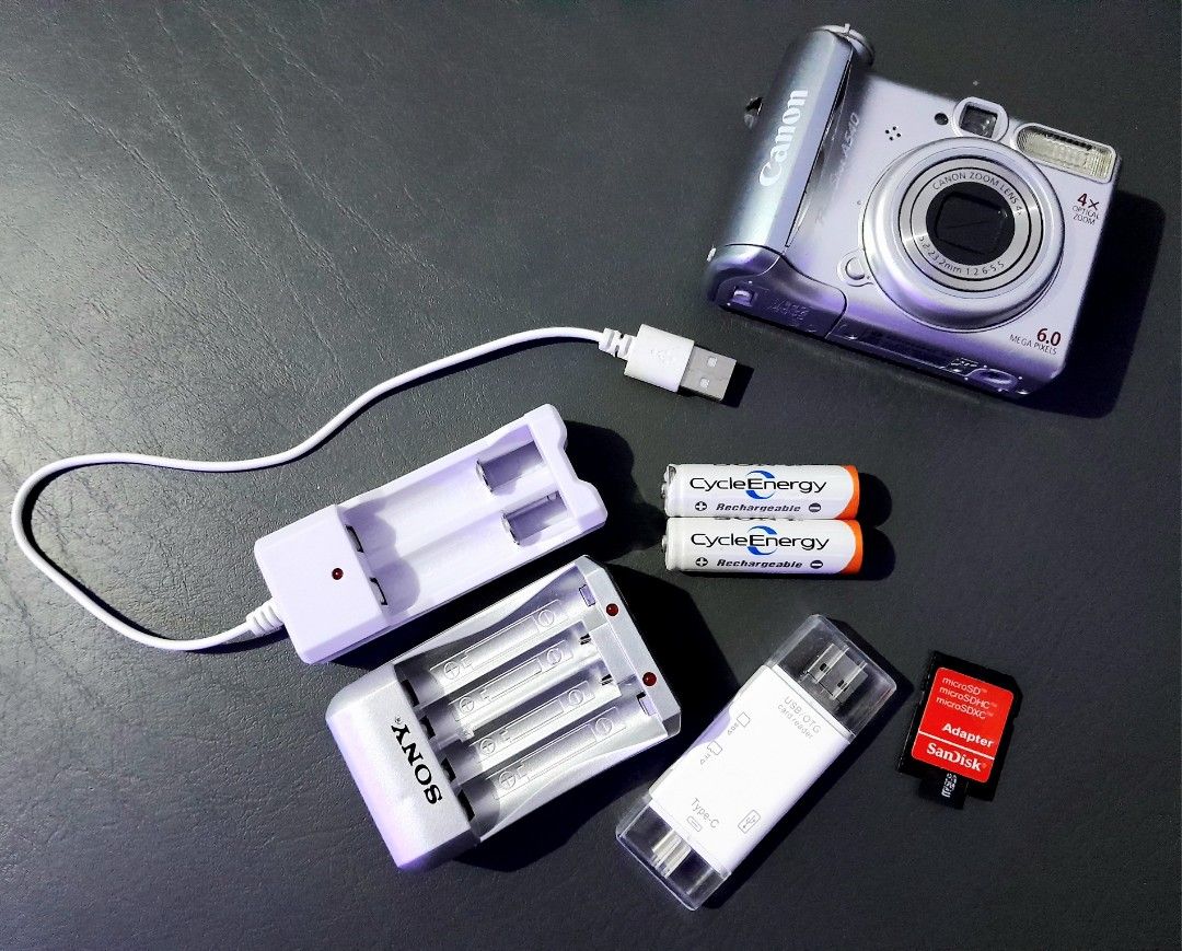 CANON POWERSHOT A540, Photography, Cameras on Carousell