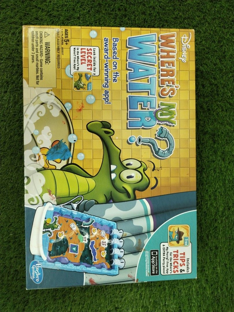 Disney Where's My Water Board Game, Hobbies & Toys, Toys & Games on ...