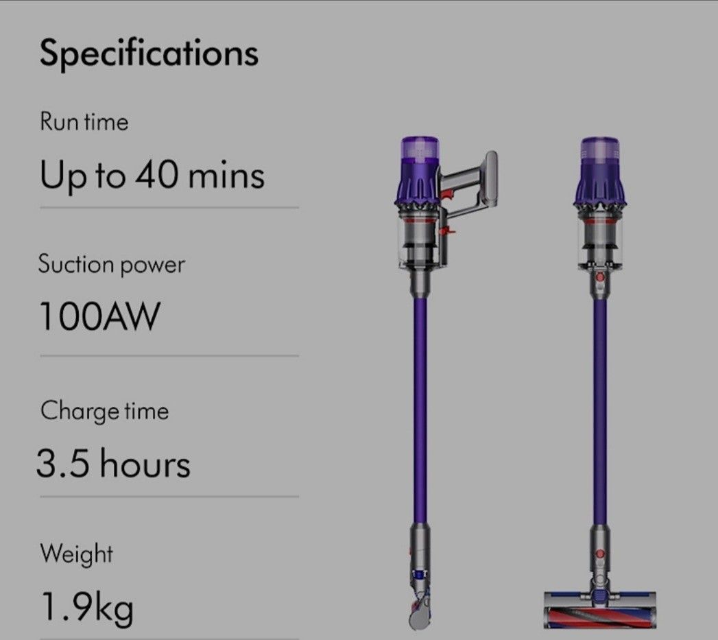 Dyson Vacuum Digital Slim Fluffy Extra, TV & Home Appliances, Vacuum