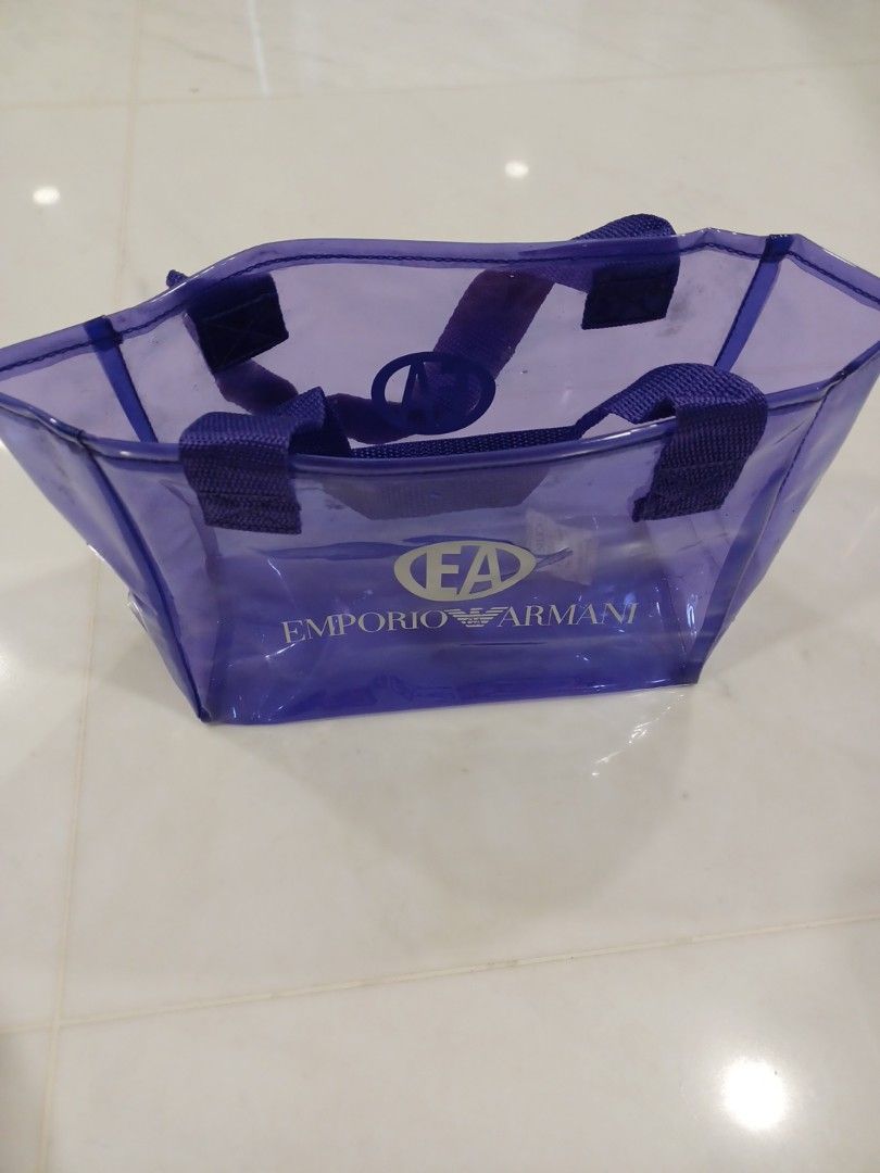 Armani plastic bag shop