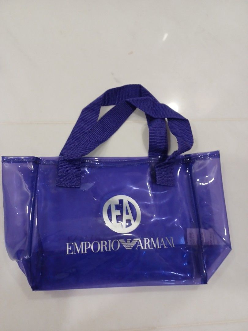 Armani plastic bag deals