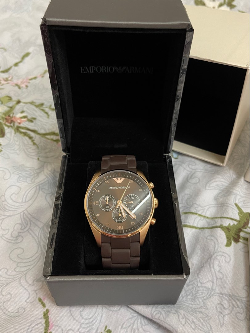 EMPORIO ARMANI Mens Watch, Men's Fashion, Watches & Accessories, Watches on  Carousell