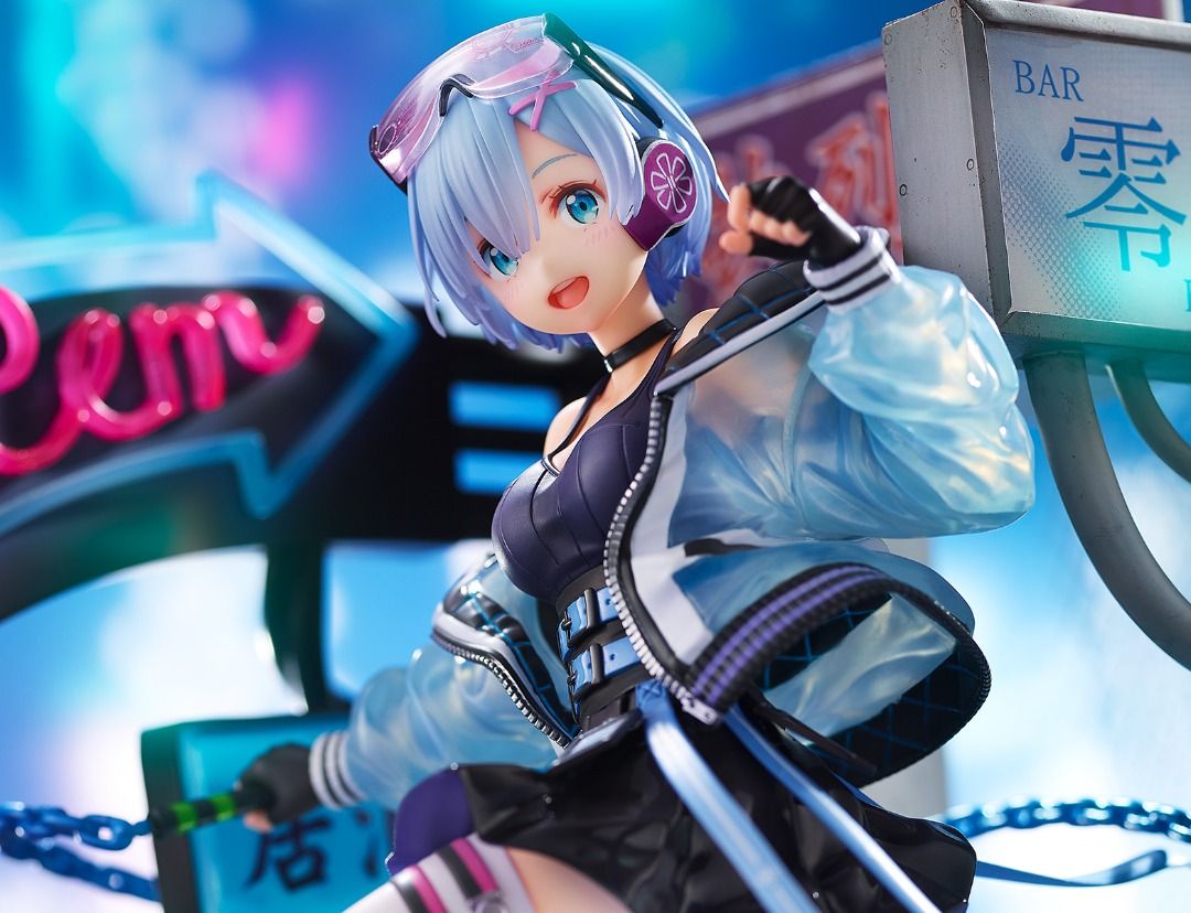eStream Shibuya Scramble Figure ReZero Rem 1/7 Neon City Ver., Hobbies