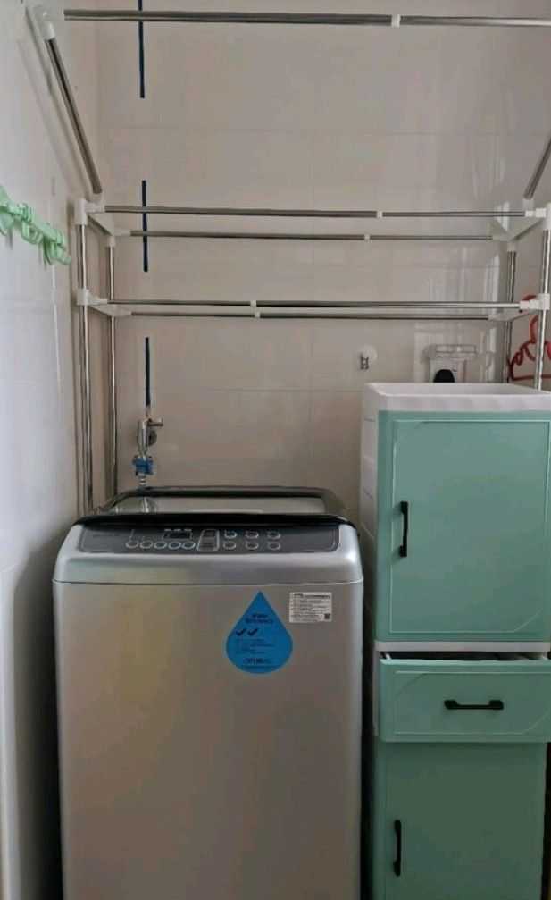 Extendable Washing machine Rack, Furniture & Home Living, Furniture ...