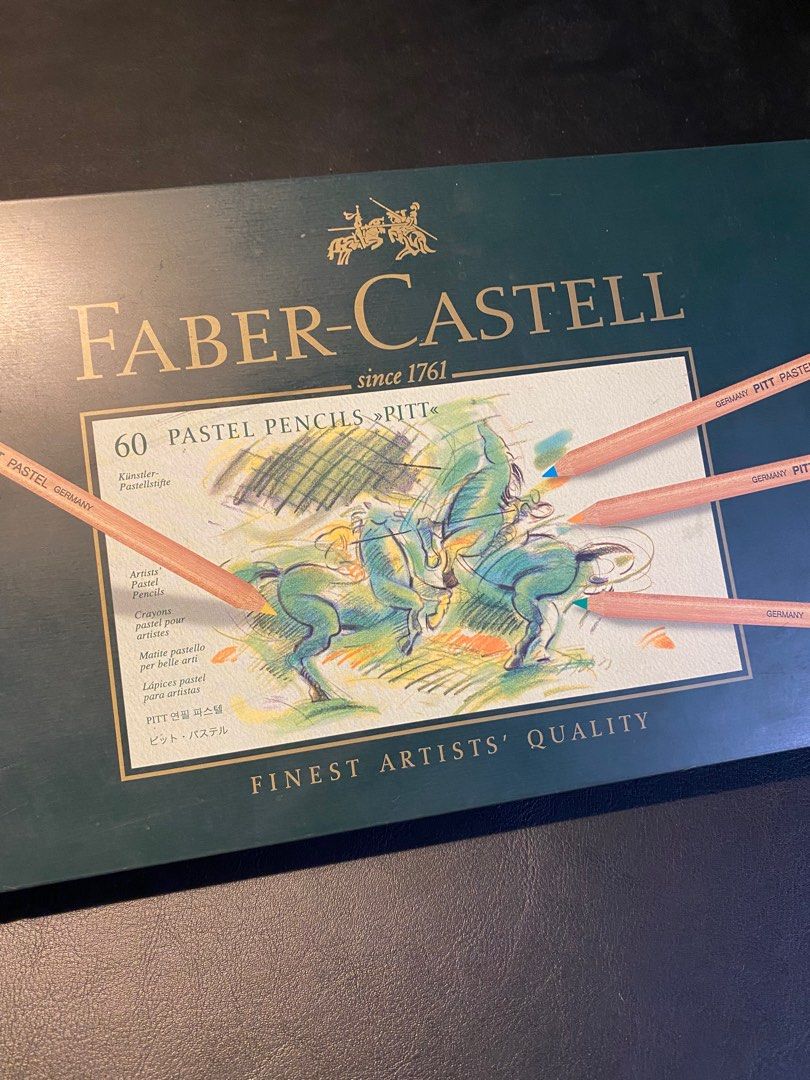 Faber Castell - Pastel Pencil Pitt (Category: Stationery & School Supplies) located in Quezon City. Submitted by boyusussy29022 (Listing ID 1219405824, Image 1). Description: 60 Pastel Pencil set barely used. It’s in a perfect condition. If interested, it will be delivered via Grab and the fee will be shouldered by the buyer. .