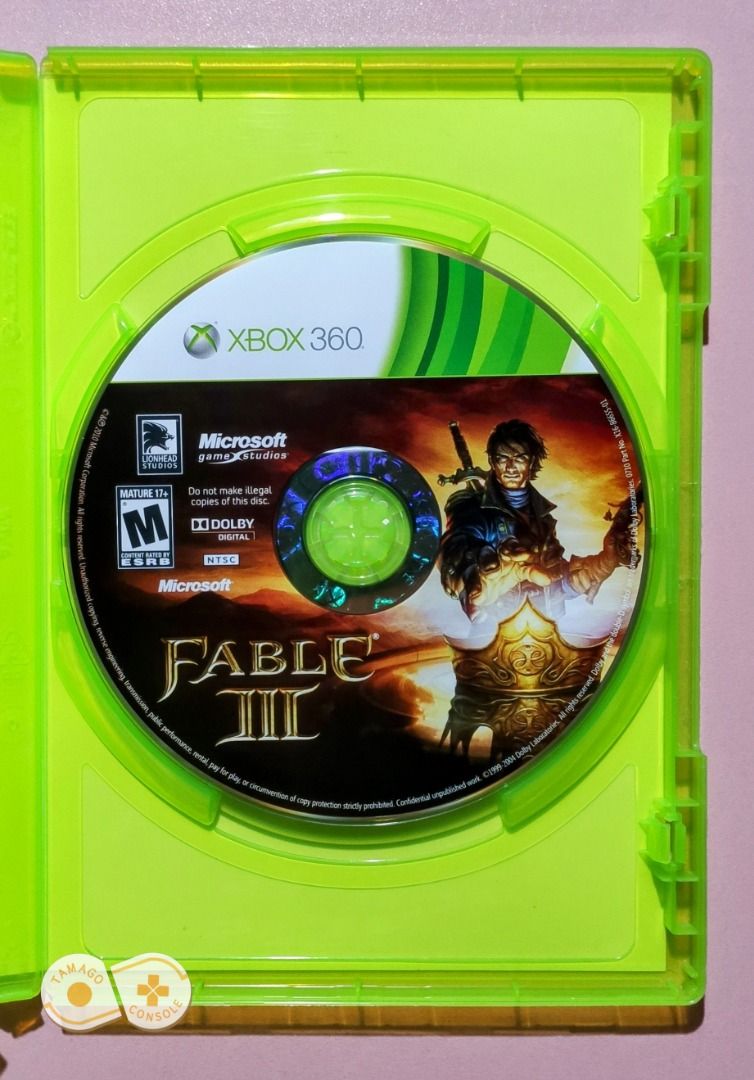 Fable III - [XBOX 360 Game] [NTSC / ENGLISH Language] [Complete in Box ...