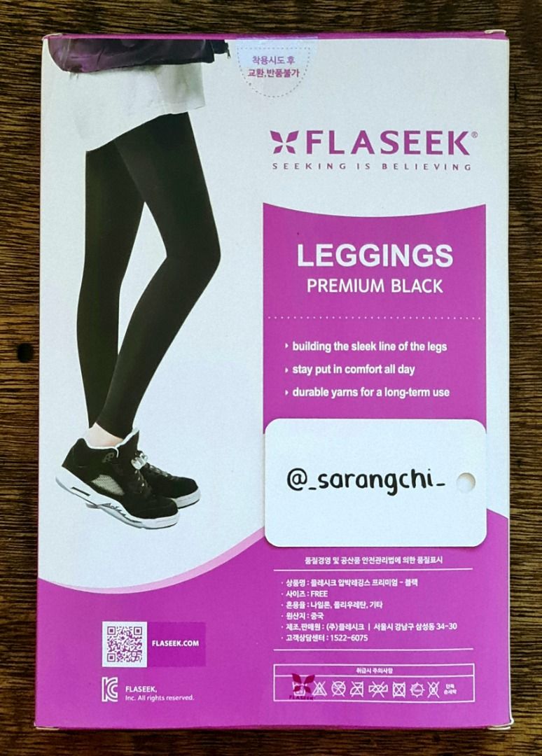 Flaseek Premium Compressed Leggings Black Women s Fashion Bottoms Other Bottoms on Carousell