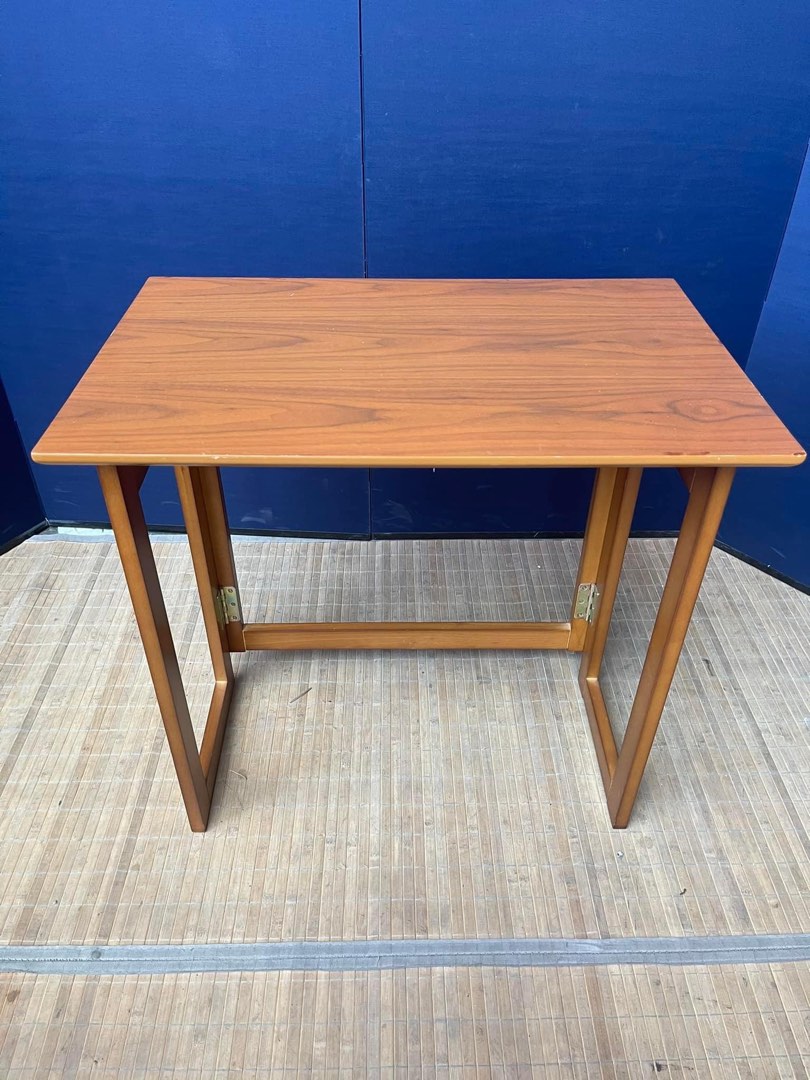Folding study table, Furniture & Home Living, Furniture, Tables & Sets