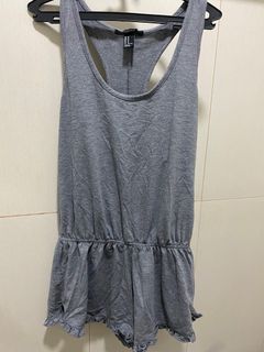 Forever 21 Gray Romper