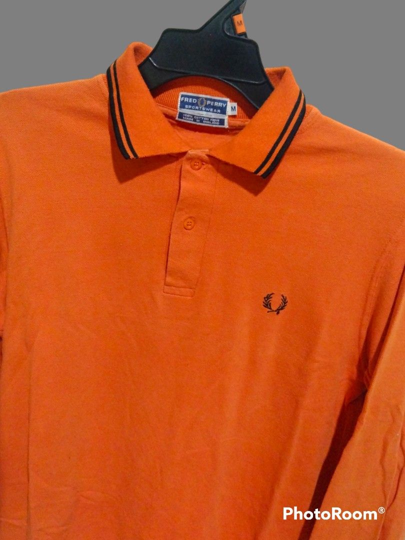 Orange fred perry 2025