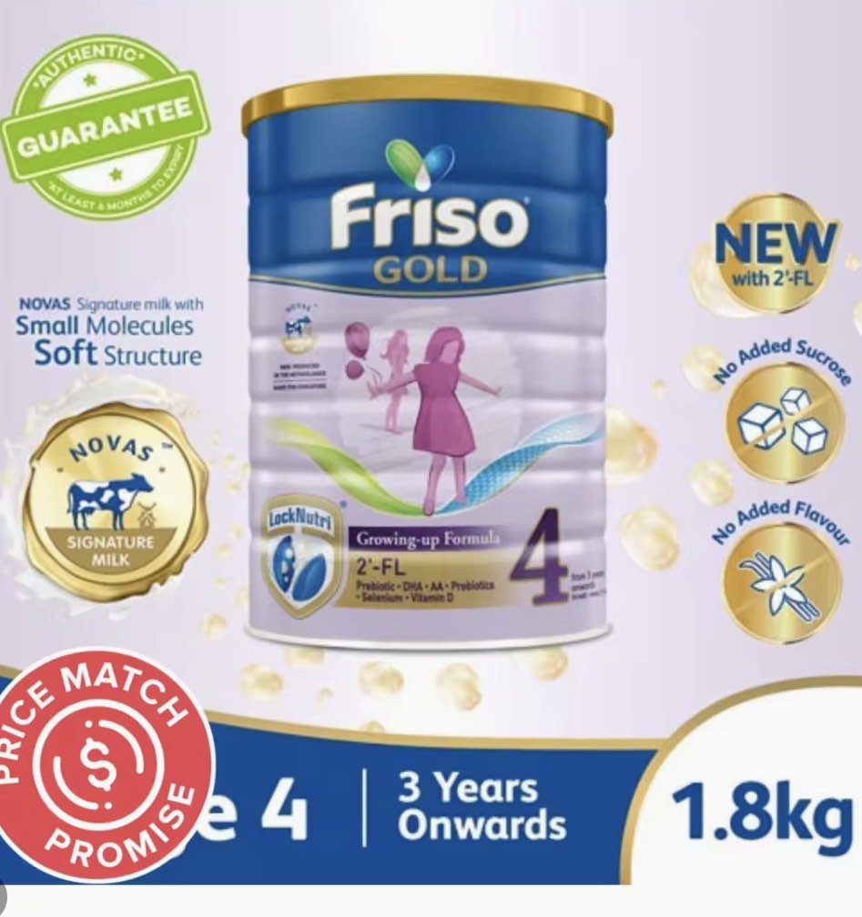 Friso 4 - 1.8kg, Babies & Kids, Nursing & Feeding, Breastfeeding ...