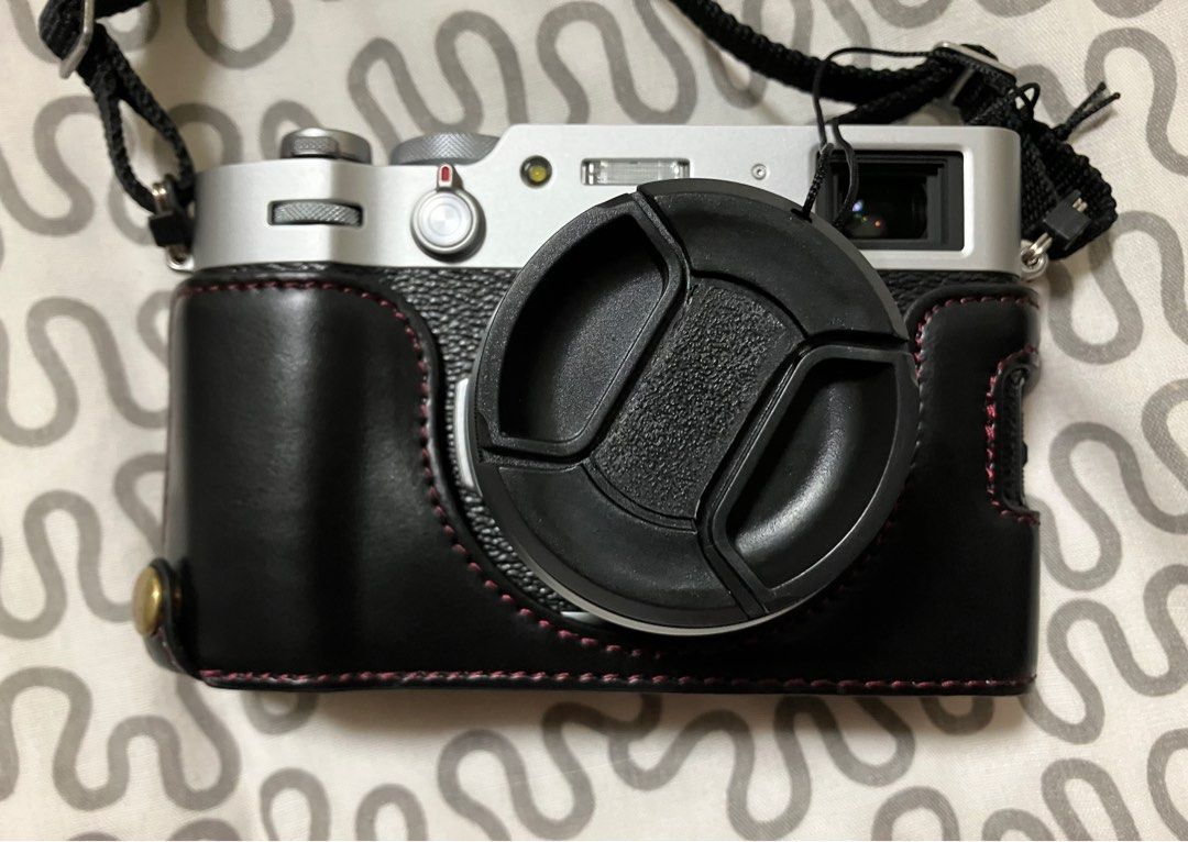 Universal Fuji Leather XE4 X100v X30 Leather Case X100f D-LUX7 LX 100 M2 Camera Bag main image 1