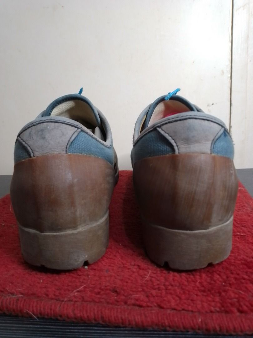 Galibier Mountain Shoes (Category: Casual Shoes) located in Paranaque City. Submitted by donjuan_thegreat (Listing ID 1219524153, Image 3). Description: Item in very good vintage condition Needs a little bit of glue on rubber portions as seen in pics Sole still intact, very durable shoes Material: Canvas and rubber Purchased in the French Alps Made in France Size 43 EU / 10 US For pick-up at UPS 5 Paranaque or can ship at buyer's expense .