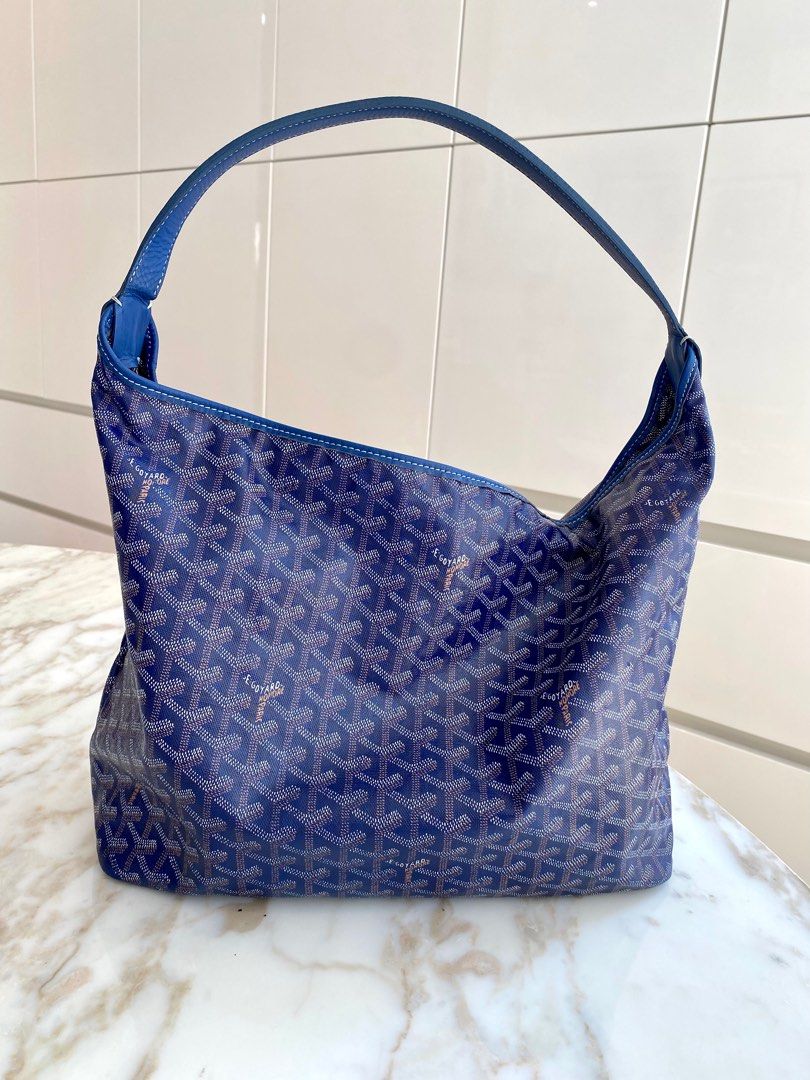 Goyard Boheme Hobo Black and Tan Goyard