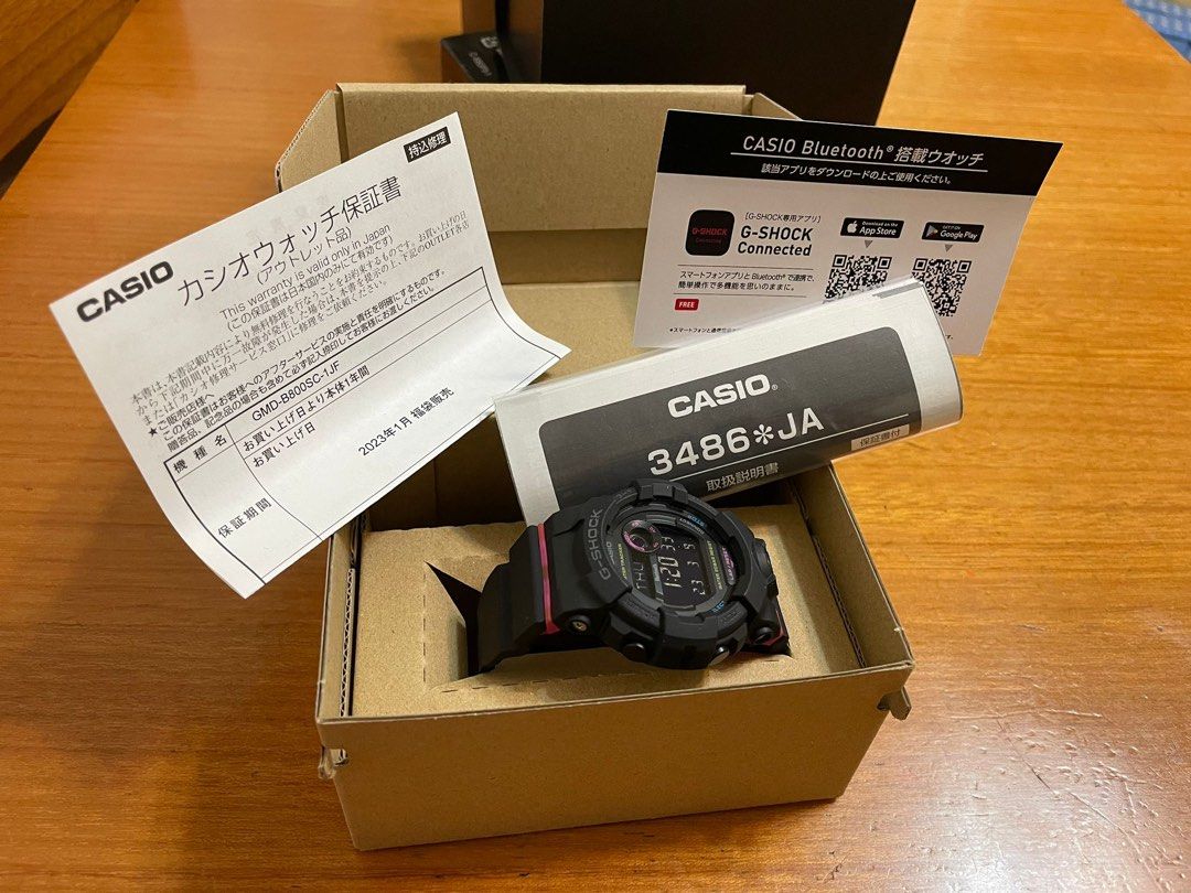 Casio G-shock-GMD-800SC-1JF （日本貨）, 名牌, 手錶- Carousell