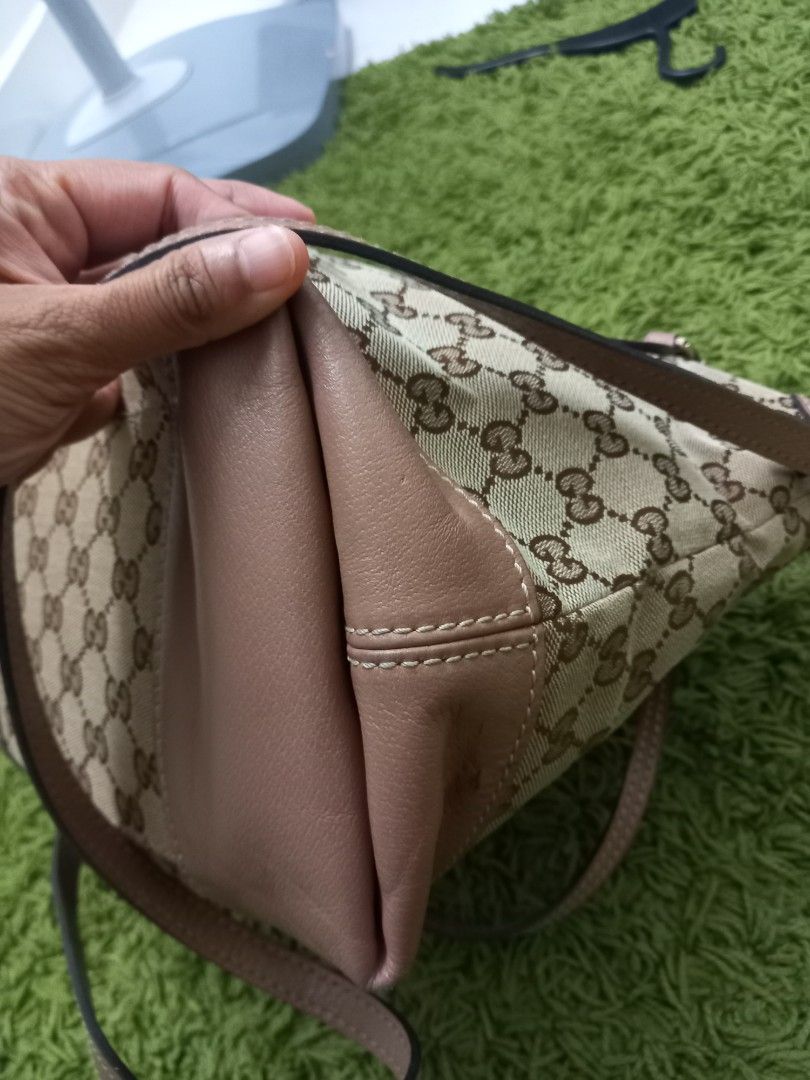 GUCCI BREE GG CANVAS TOTE BAG, Luxury, Bags & Wallets on Carousell