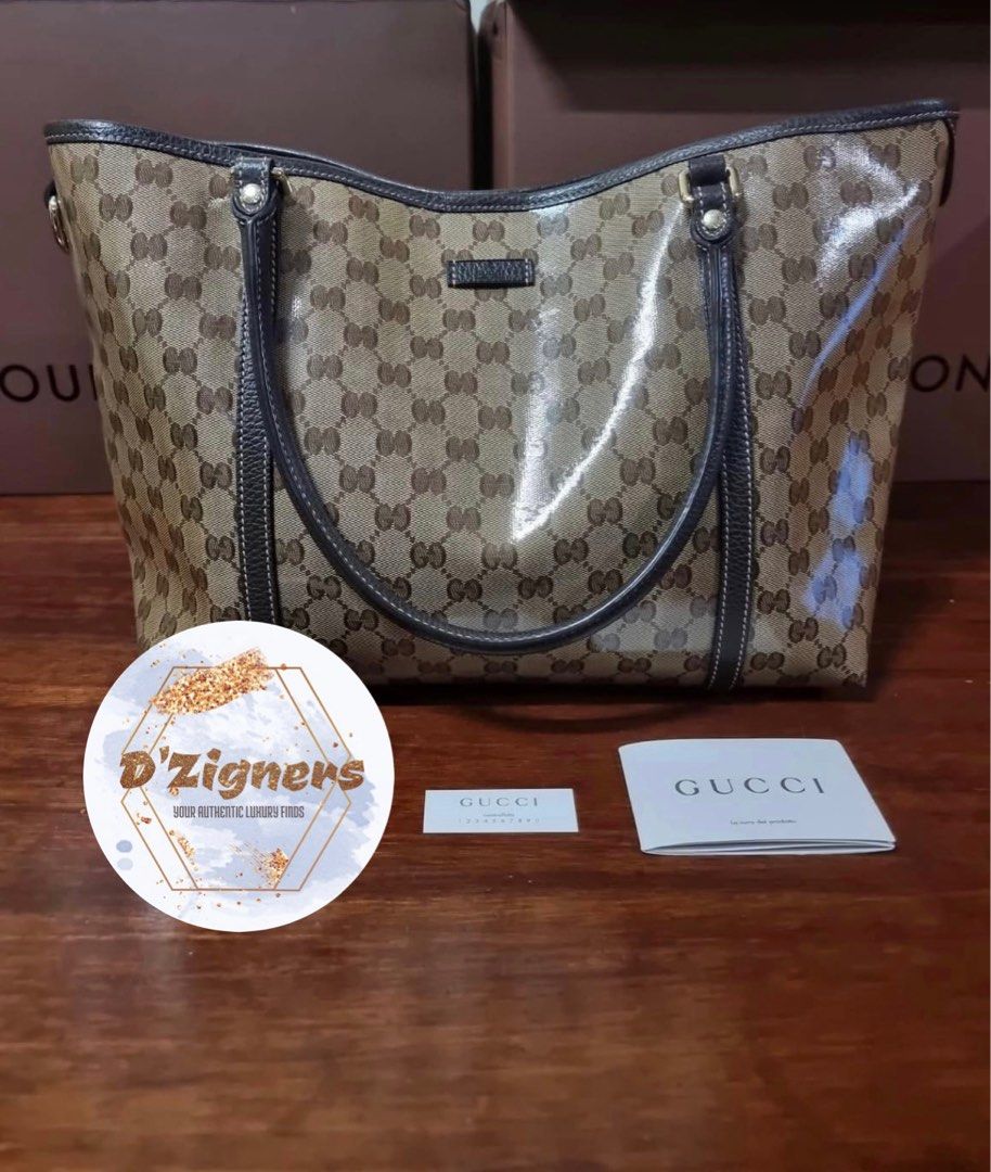 Gucci crystal sale tote