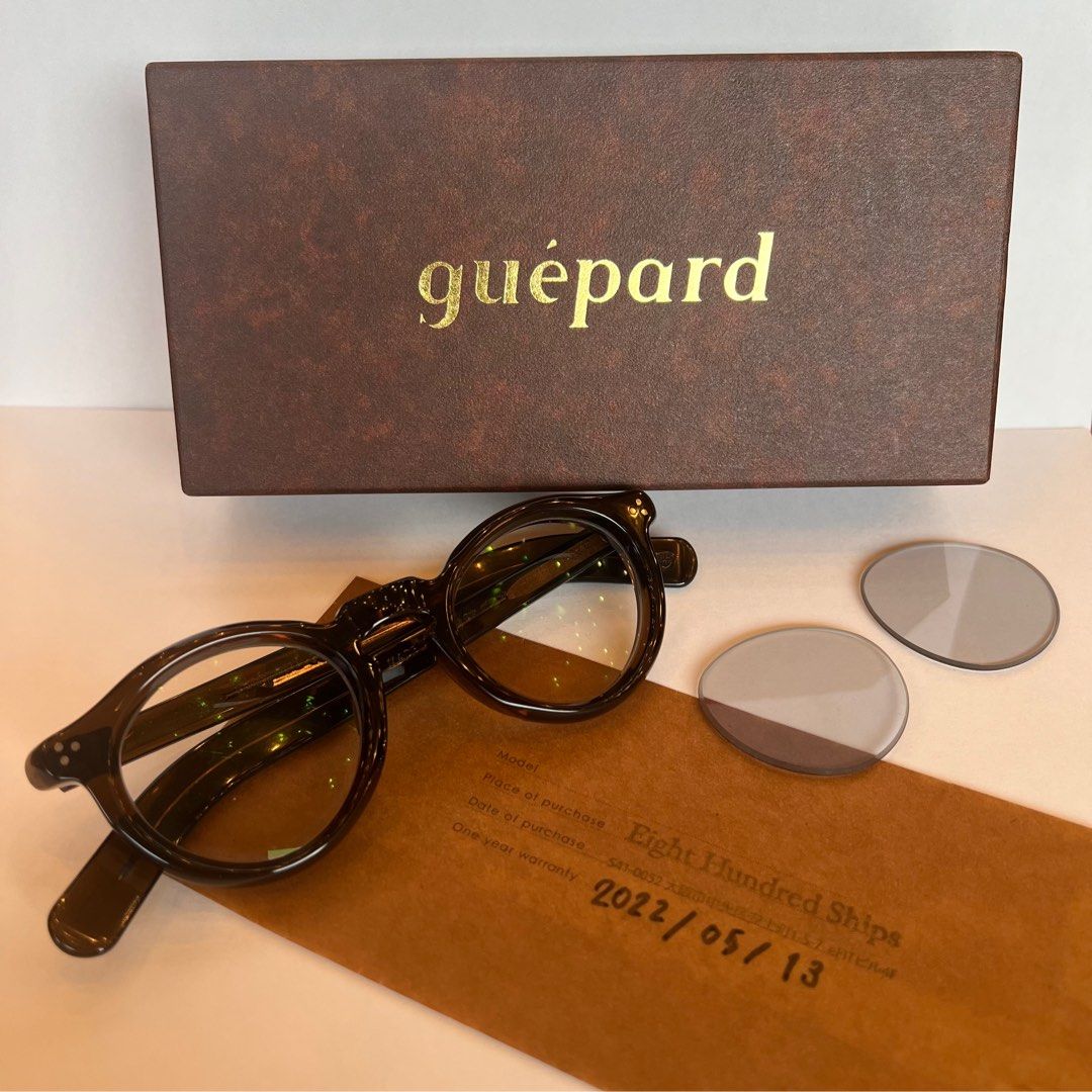 Guepard gp-07 Ayame眼鏡Eyevan 金子眼鏡, 男裝, 手錶及配件, 眼鏡 