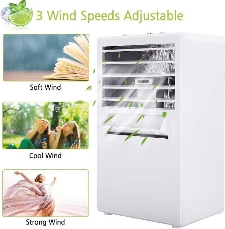 H2070 3in1 Personal Space Air Conditioner Fan, 3 Adjustable Speeds