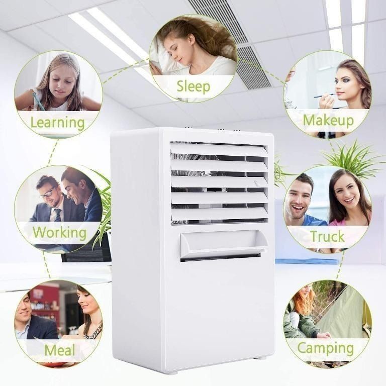 H2070 3in1 Personal Space Air Conditioner Fan, 3 Adjustable Speeds