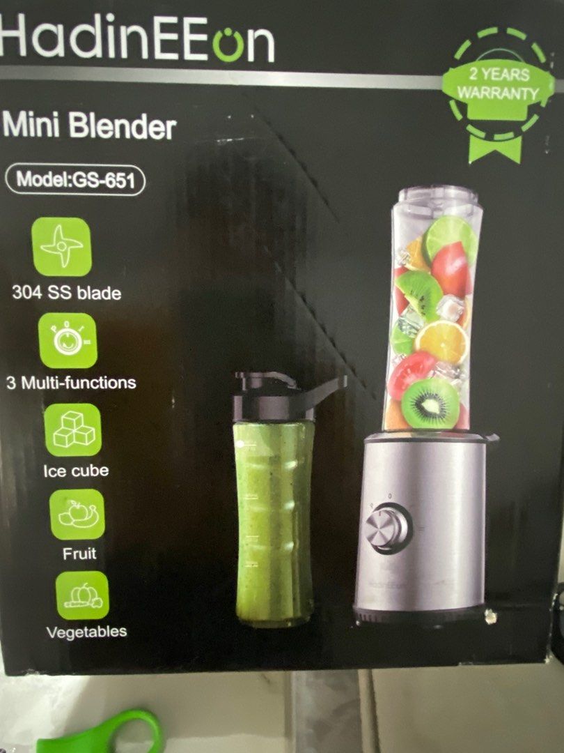 HadinEEon Mini Blender, TV & Home Appliances, Kitchen Appliances
