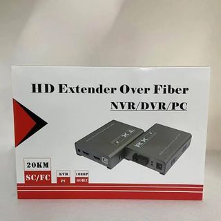 Hdmi extender over fiber cable