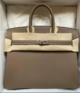 INsToCK] Birkin 25 Sellier Bronze Dore in Veau Madame GHW Stamp D, Luxury,  Bags & Wallets on Carousell