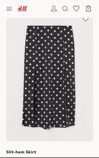 H&M Slit Hem Skirt