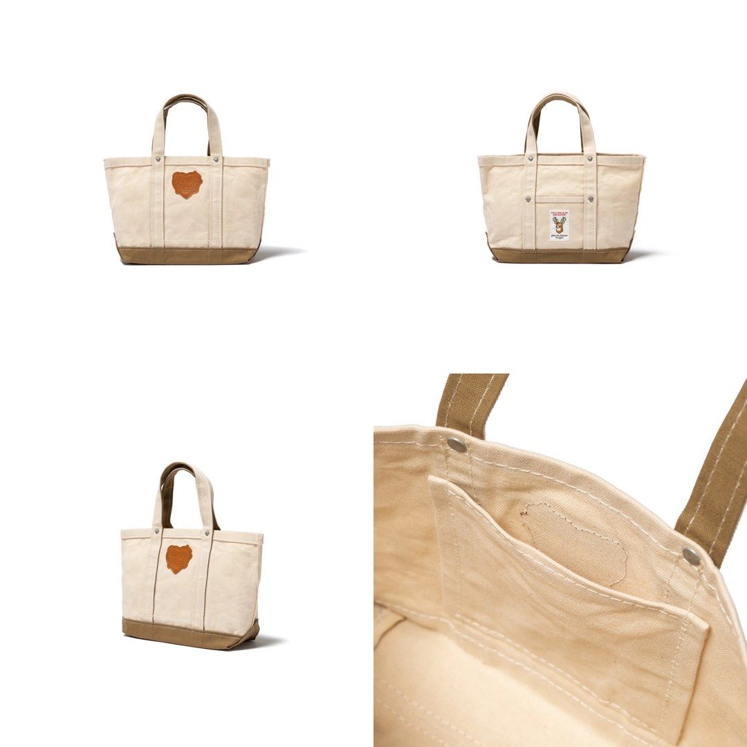 HUMAN MADE HEAVY CANVAS TOTE SMALL