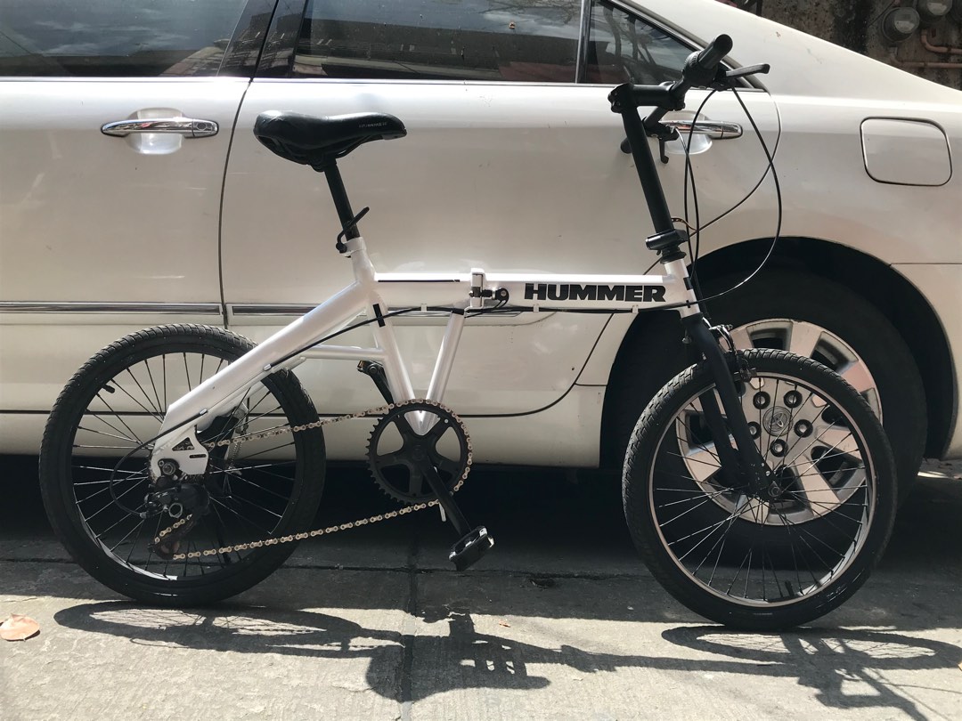 hummer foldable bike